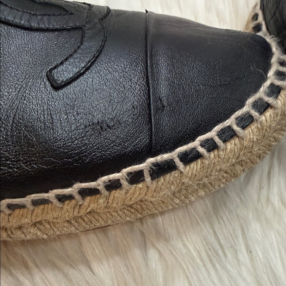 CHANEL Lambskin CC Espadrilles - Picture 16 of 16